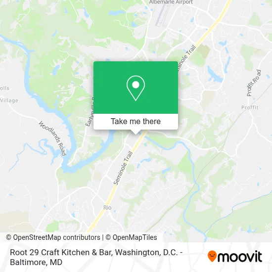 Root 29 Craft Kitchen & Bar map