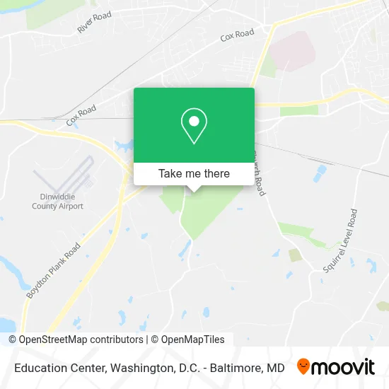 Education Center map