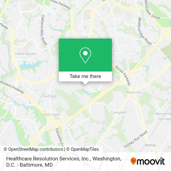 Healthcare Resolution Services, Inc. map