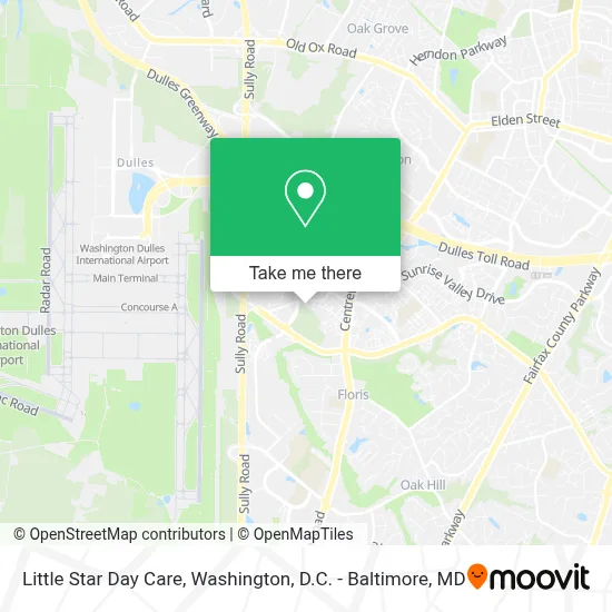 Little Star Day Care map