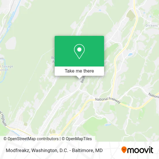Modfreakz map