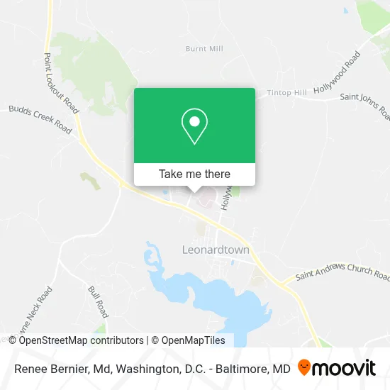 Renee Bernier, Md map