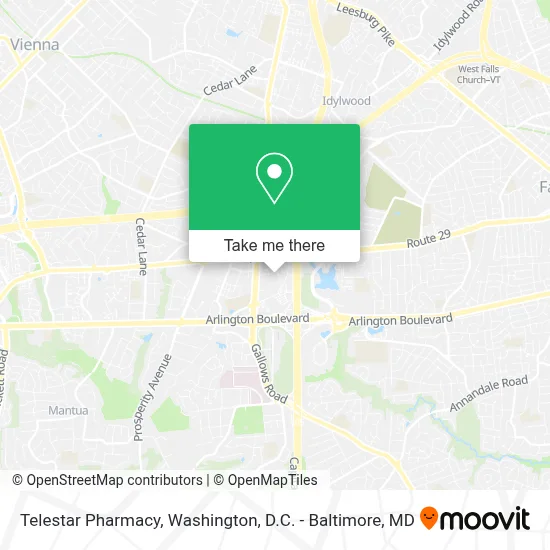 Telestar Pharmacy map