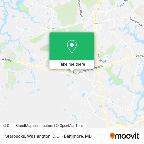 Starbucks map