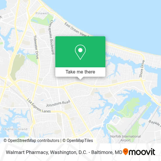 Walmart Pharmacy map