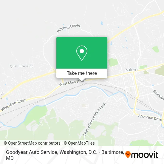Goodyear Auto Service map