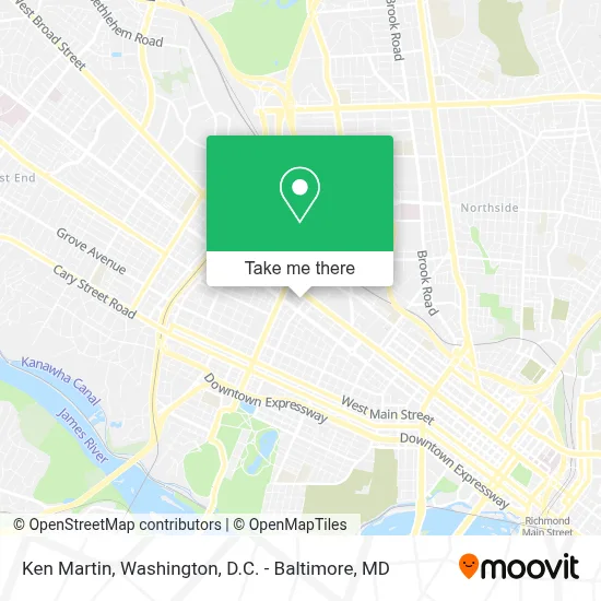 Ken Martin map