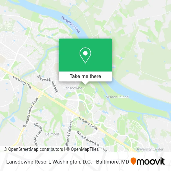 Lansdowne Resort map