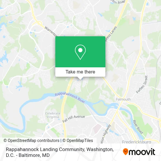 Rappahannock Landing Community map
