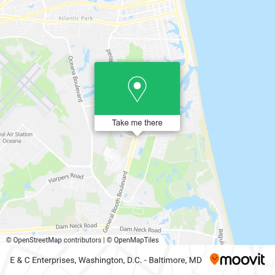 E & C Enterprises map