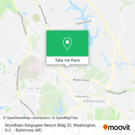 Wyndham Kingsgate Resort Bldg 32 map
