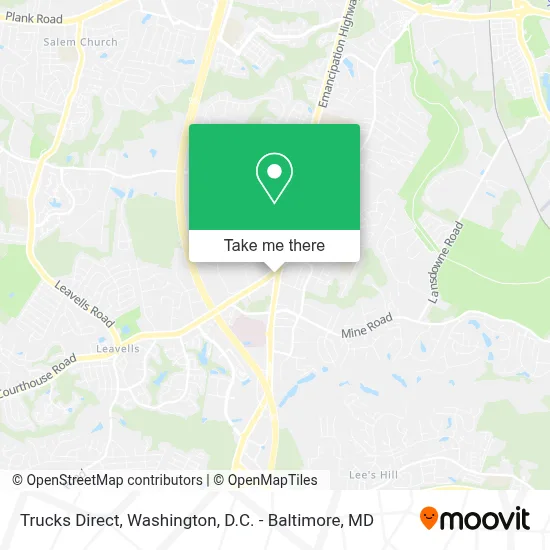 Trucks Direct map