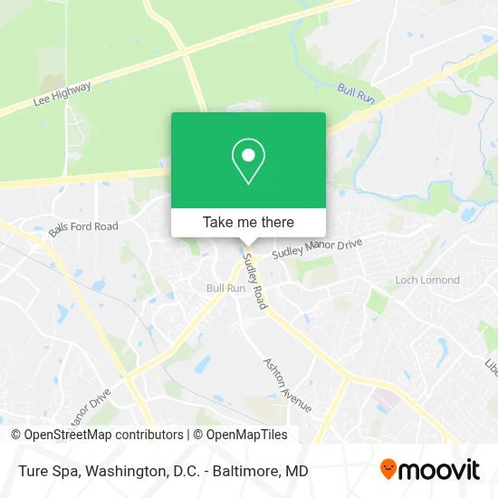 Ture Spa map