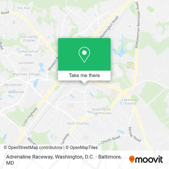 Adrenaline Raceway map