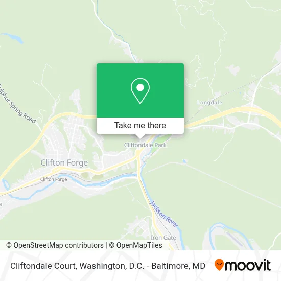 Cliftondale Court map