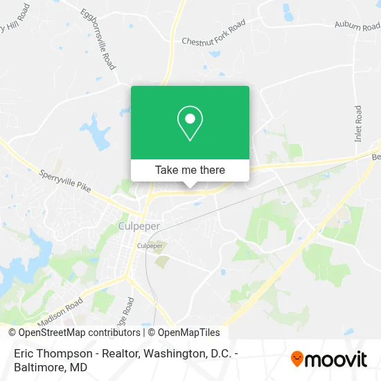 Eric Thompson - Realtor map