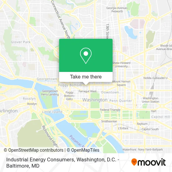 Industrial Energy Consumers map