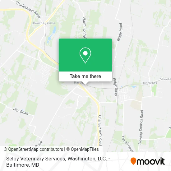 Selby Veterinary Services map