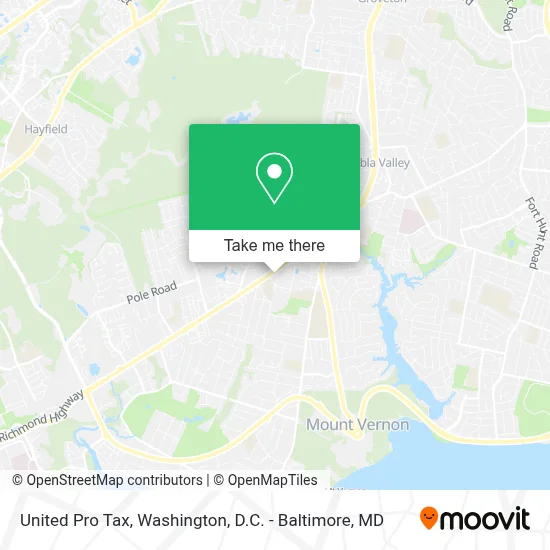 United Pro Tax map