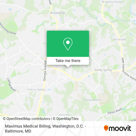 Maximus Medical Billing map