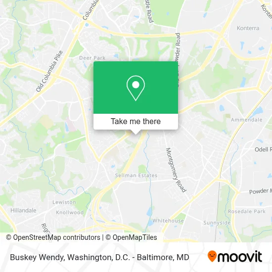 Buskey Wendy map