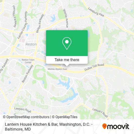 Lantern House Kitchen & Bar map