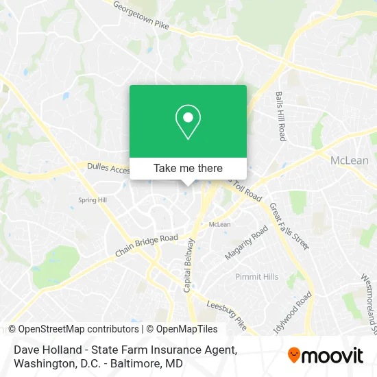 Dave Holland - State Farm Insurance Agent map