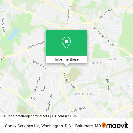 Godoy Services Llc map