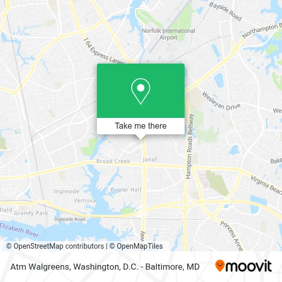 Atm Walgreens map