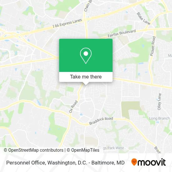 Personnel Office map