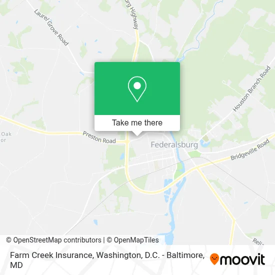 Farm Creek Insurance map