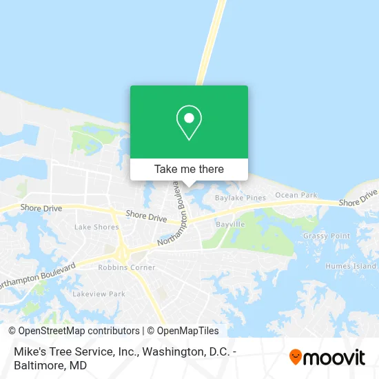 Mike's Tree Service, Inc. map