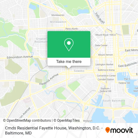 Cmds Residential Fayette House map