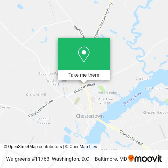 Walgreens #11763 map