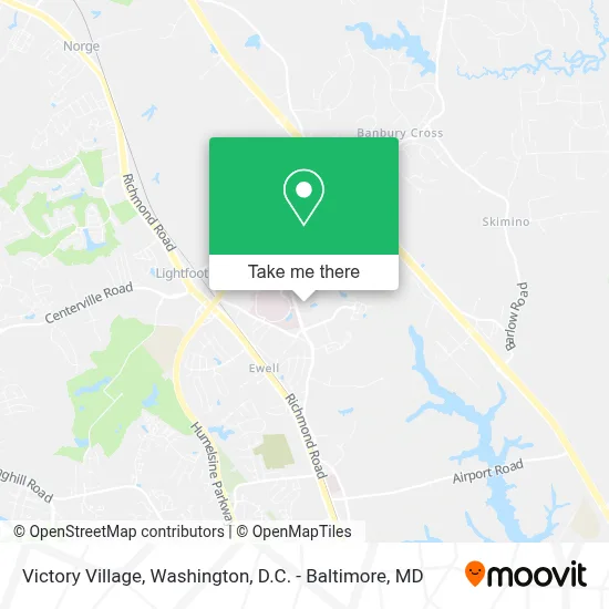 Victory Village map