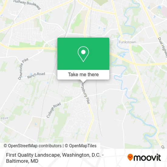 First Quality Landscape map