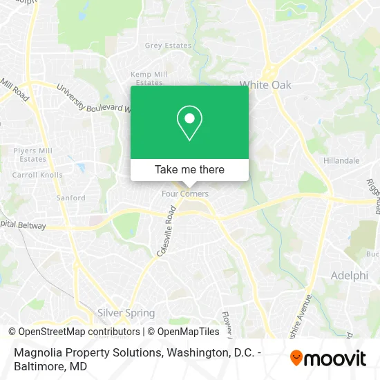 Magnolia Property Solutions map