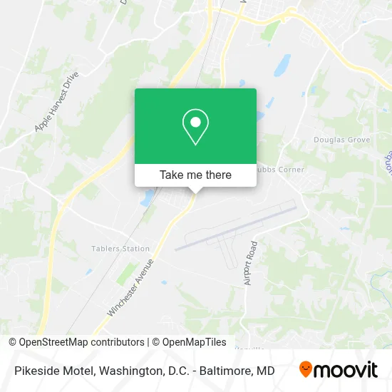 Pikeside Motel map