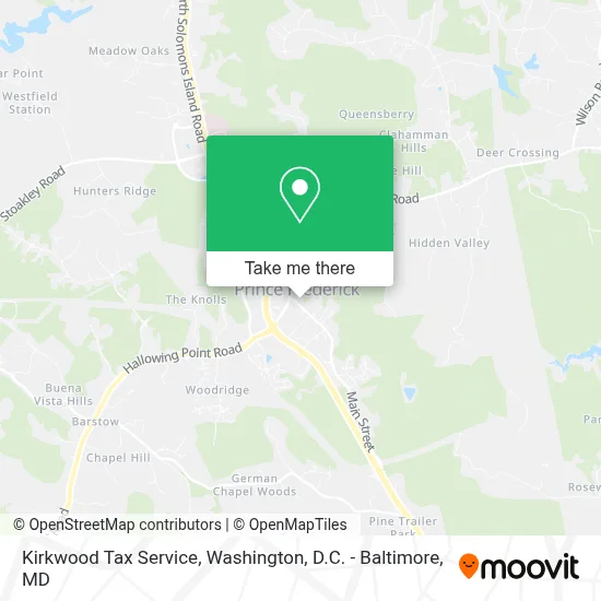 Kirkwood Tax Service map