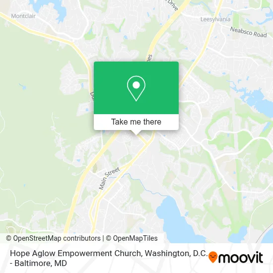 Hope Aglow Empowerment Church map
