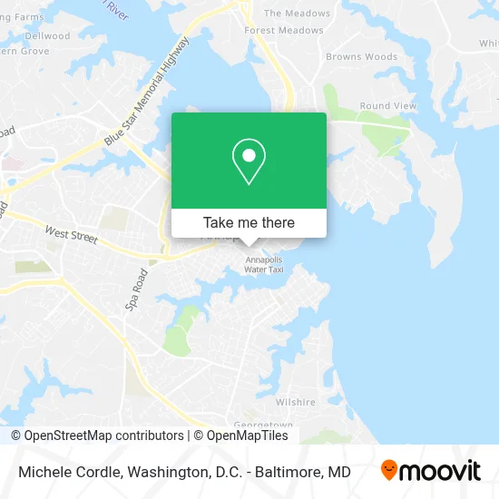 Michele Cordle map