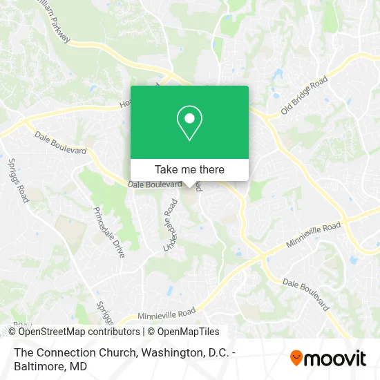 The Connection Church map