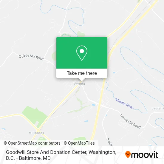 Goodwill Store And Donation Center map