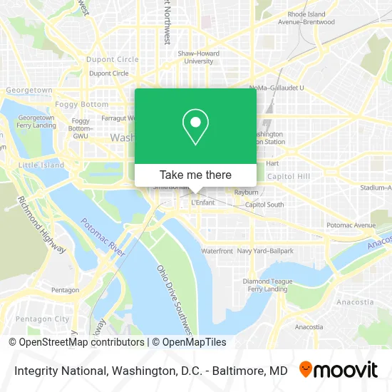 Integrity National map