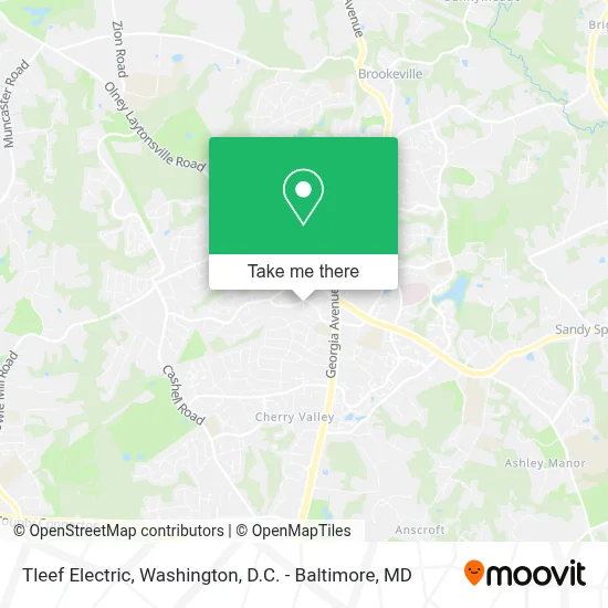 Tleef Electric map