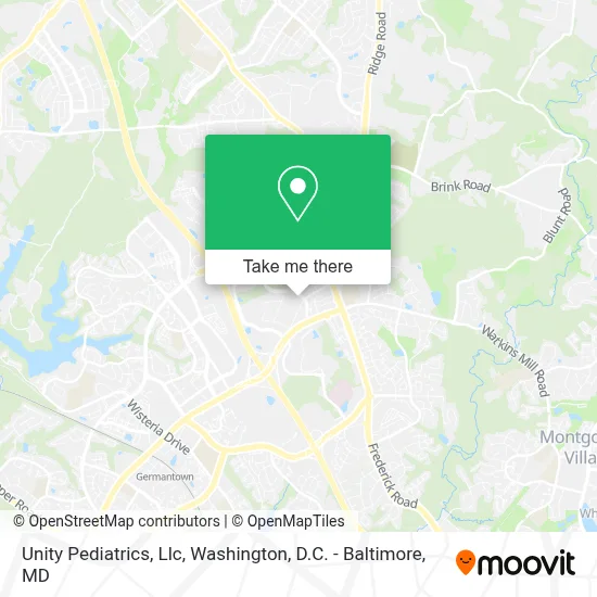 Unity Pediatrics, Llc map