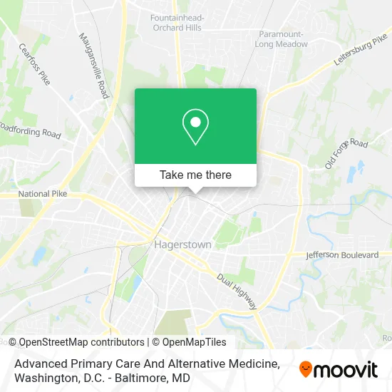 Advanced Primary Care And Alternative Medicine map