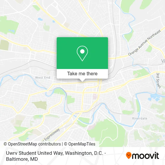Uwrv Student United Way map
