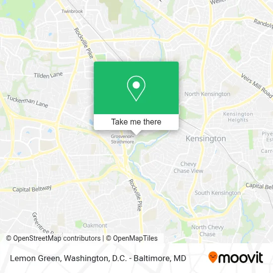 Lemon Green map
