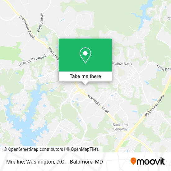 Mre Inc map